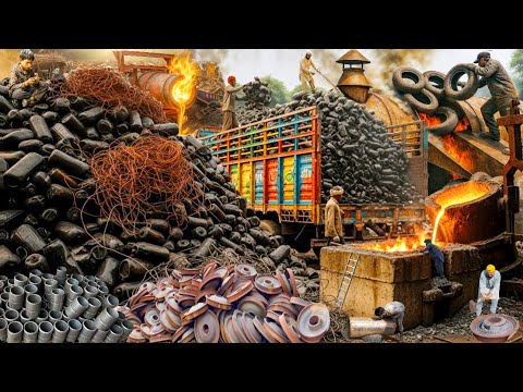 Phenomenal Recycling Processes That Blow Your Through ( Copper,Metal,Silver,Plastic and E-waste