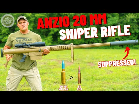 The Anzio 20mm Sniper Rifle Suppressed (The Most Powerful Sniper Rifle EVER !!!)