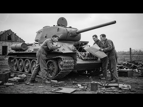 Γερμανοί μηχανικοί διέλυσαν ένα T-34 και δεν πίστευαν στα μάτια τους.
