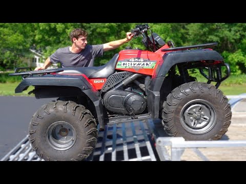 Seller Said This ATV Won't Go Over 10 mph, So I Got It CHEAP