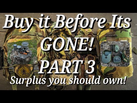 Buy it Before it’s Gone Part 3 Surplus you should own with Dave Canterbury