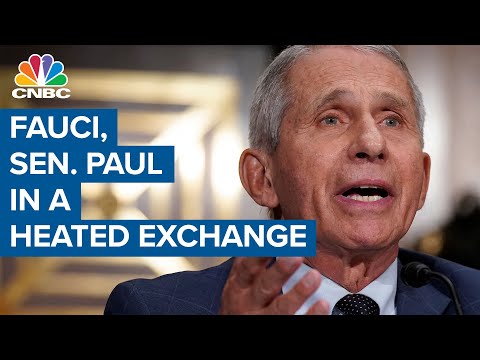 Dr. Anthony Fauci to Sen. Rand Paul at hearing: You do not know what you're talking about