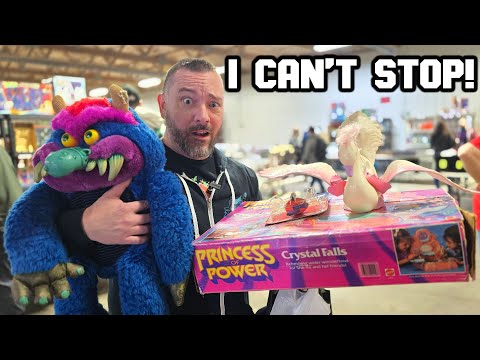 Froggy Flips Had TOO MANY TOYS At His Toy Show