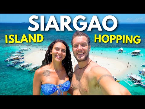 WE FOUND PARADISE IN THE PHILIPPINES! 🇵🇭 SIARGAO ISLAND HOPPING TOUR
