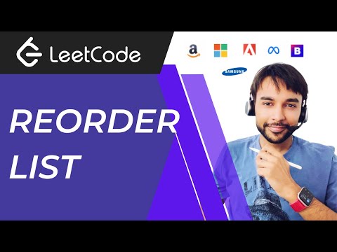 Reorder List (LeetCode 143) | Full Solution with 3 step process and animations