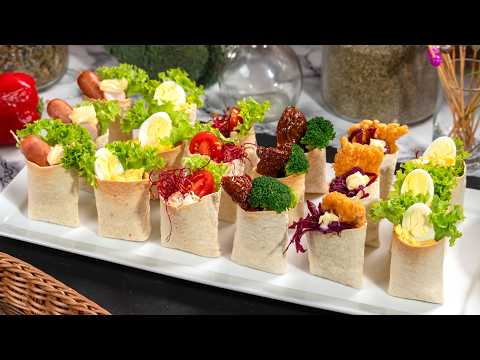 Mini Tortilla Pockets Recipes - Quick Interesting Tortilla Ideas
