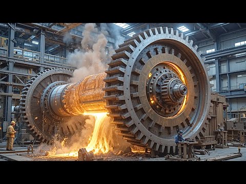 Unbelievable Making of the Largest Flour Mill Pinion Gear | Full Manufacturing Process