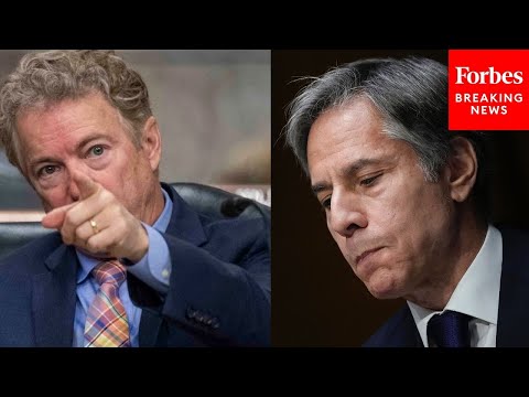 JUST IN: Rand Paul Clashes With Antony Blinken Over Russia Invasion Of Ukraine