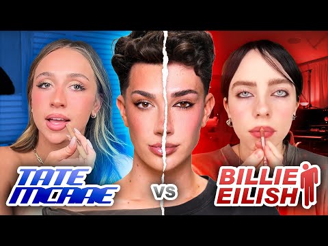 BILLIE EILISH  vs. TATE MCRAE BEAUTY BATTLE! 🥊