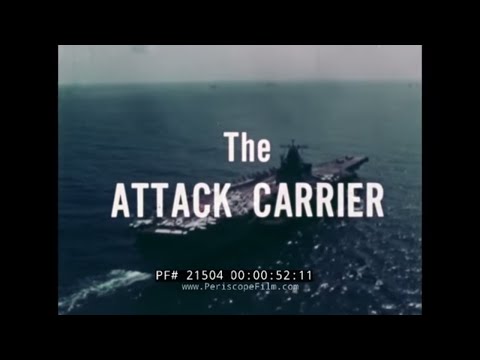 U.S. NAVY 1969 AIRCRAFT CARRIER HISTORY FILM USS LANGLEY TO USS ENTERPRISE 21504
