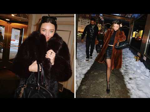 Miranda Kerr Slays Winter Glam on Freezing NYC Streets ❄️✨