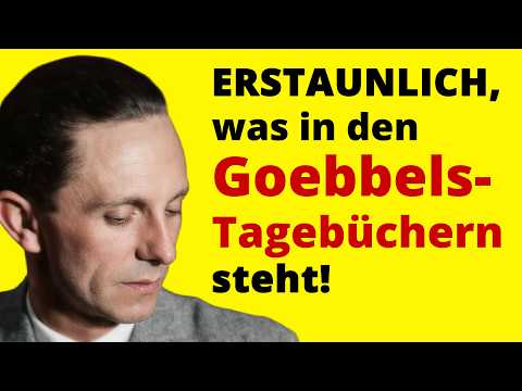 Erstaunlich: Das steht in Goebbels' Tagebüchern über Hitler und den Nationalsozialismus