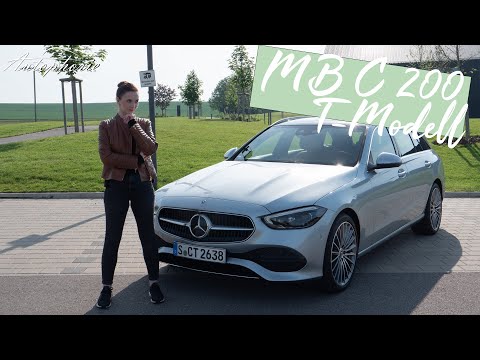 Small engine versus heavy weight: Mercedes-Benz C 200 T-Model (BR 206) [4K] - Autophorie