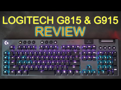 Logitech G815 and G915 Comparison and Detailed Review