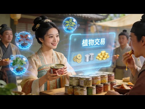 穿越農女有植物交易空間，採集植物兌換金錢和材料制作罐头，成為古代最大的罐頭供貨商！#首發新劇 #無腦劇 #完結短劇