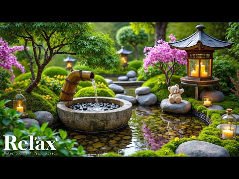 Relaxing Music for Stress Relief 🌿 Healing Piano + Nature Sounds, Calm Anxiety & Depression, Spa BGM