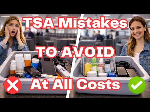 TSA Mistakes Americans Make That Cause Major Delays (New 2026 Rules!)