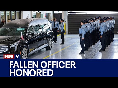 Minneapolis PD officer killed in ambush honored