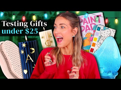 I Bought 10 GIFTS UNDER $25….which are ACTUALLY worth buying??