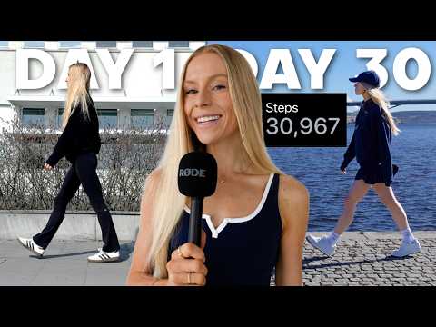 I walked 30,000 steps a day for 30 Days *what happened*