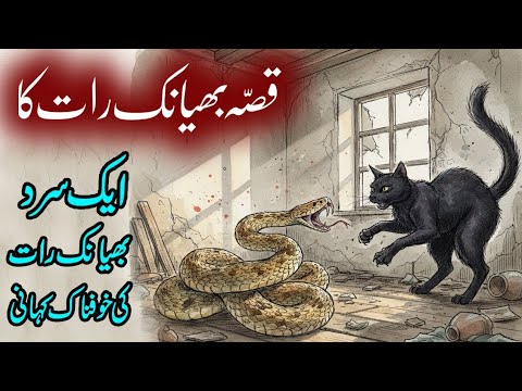 Qissa Aik Bhayanak Raat Ka | Urdu Hindi Horror Story 