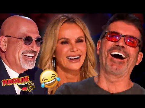 AGT & BGT 2024 FUNNIEST MOMENTS! Best Comedy Auditions
