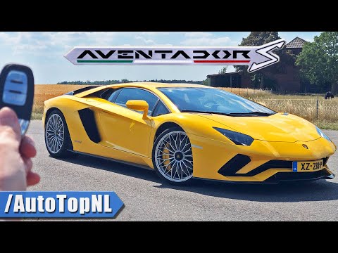 Lamborghini Aventador S V12 REVIEW *348KM/H* on AUTOBAHN [NO SPEED LIMIT] by AutoTopNL