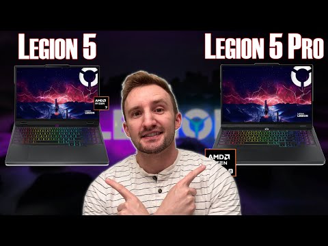 Lenovo Legion 5 Pro (AMD) 16" vs Legion 5 15.1" (AMD) - Comparative Review