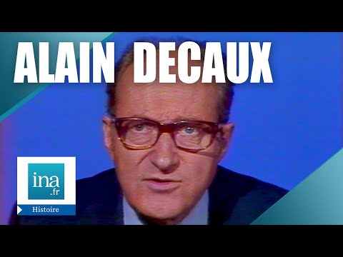 Alain Decaux raconte "Les émeutes du 6 février 1934" | Archive INA