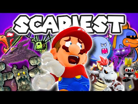 The SCARIEST Boss Battle In Every Mario Game EVER! [57 Games!]