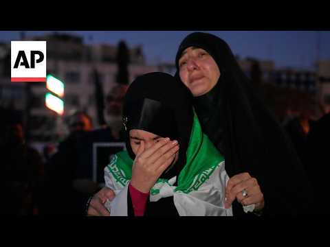 Iran residents mourn in the streets after confirmation of Khamenei's death