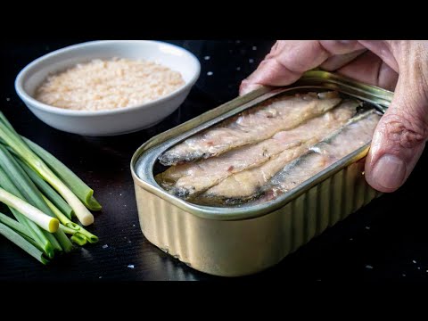 Sardines and rice are the best dish! Prepare this divine recipe!