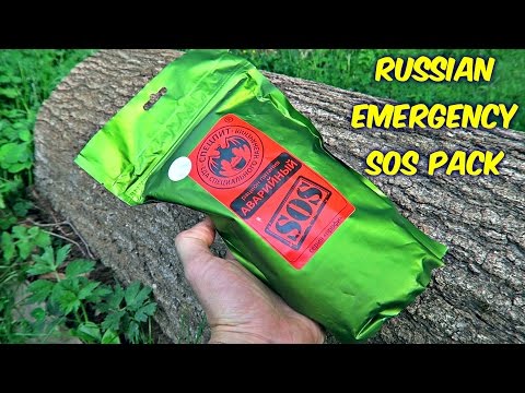 Testing Russian Emergency SOS MRE (Meal Ready to Eat)