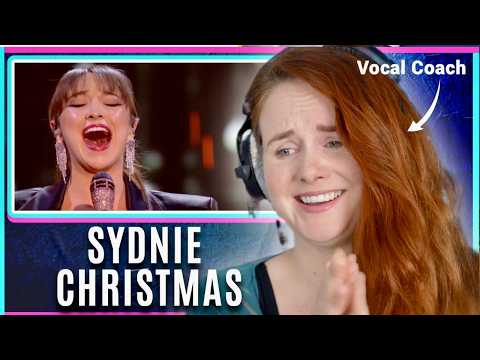 Sydnie Christmas is SPECIAL | Vocal Coach Analysis | My Way/Somewhere Over the Rainbow Reaction