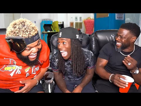 Kevin Hart & Druski Comes On Kai Cenat's Stream!