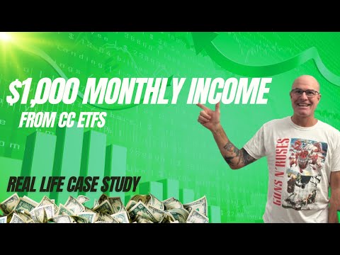 Making $1,000 Per Month in Passive Income From a $50K Portfolio | Covered Call ETF Case Study (2026)