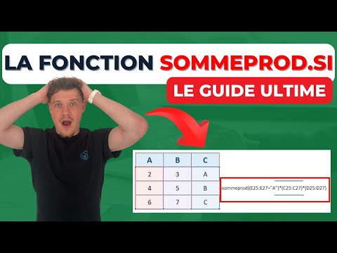 How to use the SUMPRODUCTIF function in Excel? Quickly ⭐️