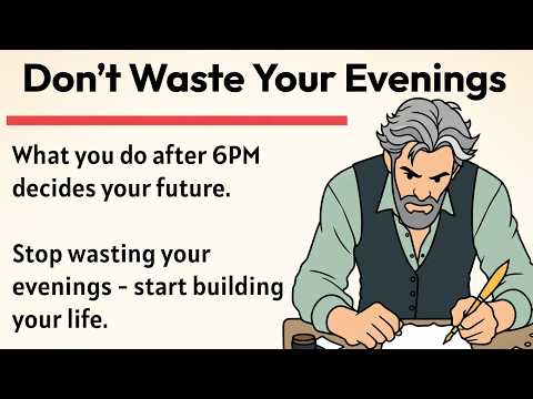 Don t Waste Your Evenings Graded Reader Improve Your English Fluency