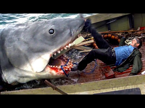 Man VS Shark: Best Jaws Endings Compilation ⚡ 4K