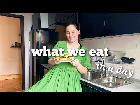 Comfort meals on a cloudy day in Eastern Europe 