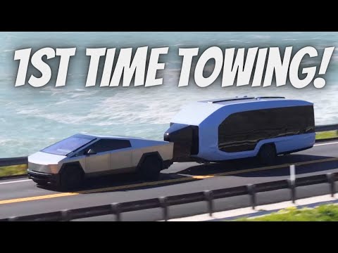 First Time Towing an All Electric RV (Pebble Flow Review and First Drive)