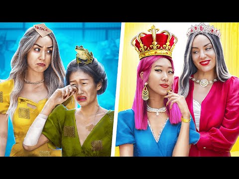 The poor girl ended up in a royal family!