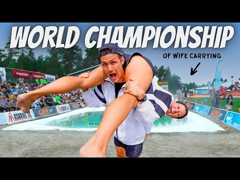 WIFE CARRYING WORLD CHAMPIONSHIP (we represented the U.S.A.)