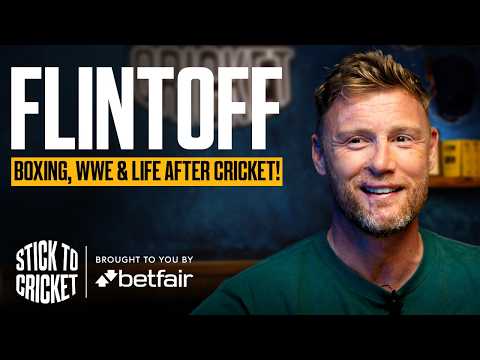 Freddie Flintoff: Life After Cricket, WWE Training & England's Future | Stick to Cricket EP 2