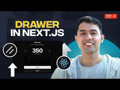 Drawer in Next.js 🔥 Shadcn UI Drawer Tutorial with Responsive Design