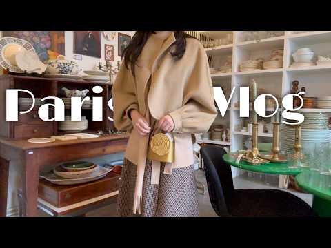Paris vlog, hidden gem vintage shops in Marais, Palais Royale and Sézane