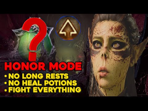 The Hidden Githzerai Powerup. Baldur's Gate 3, Nine Hells Challenge