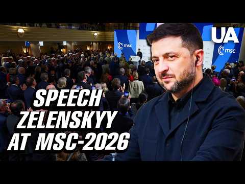 ZELENSKYY at the Munich Conference-2026. FULL SPEECH