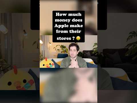 Just HOW MUCH does apple make from their stores ? 😱🤑