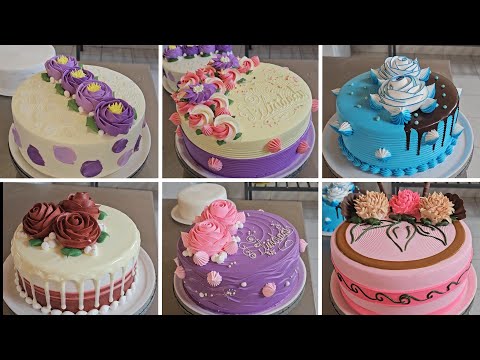Mas de 10 ideas para decorar pasteles hermosos con rosas en crema chantilly